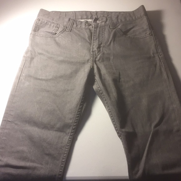 Men’s Levi’s 508 29x30 slim fit grey jeans - Picture 2 of 3